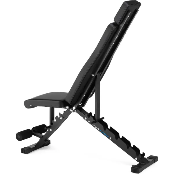 Складана регульована лавка для тренувань Gymtek XL500 з еспандерами