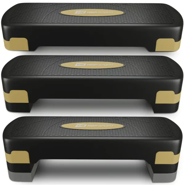 Степ платформа Hop-Sport HS-PP033AS чорно-золота