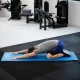 Коврик (мат) для фитнеса и йоги Gymtek NBR 1,5см голубой