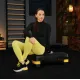 Степ платформа Trex Sport TX-030AS 3 рівнева чорно-жовта
