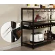 Стіл для кухні Costway Alfred фуршетний в стилі Loft