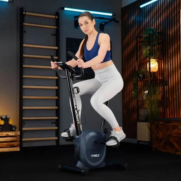 Велотренажер Trex Sport TX-350MB RIZE магнітний синій
