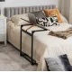Журнальный столик Costway Allegro с регулируемой столешницей в стиле Loft