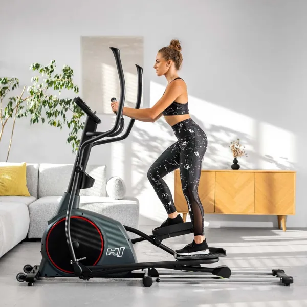 Орбітрек електромагнітний Hop-Sport HS-095CF Prizm сірий