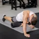 Масажний ролик Gymtek для йоги та фітнесу EPP 30*15см чорно-синій