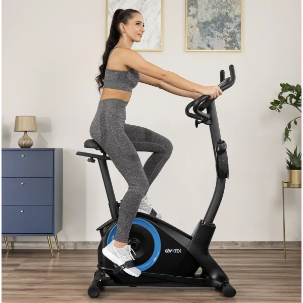 Велотренажер Gymtek XB3000 електромагнітний синій