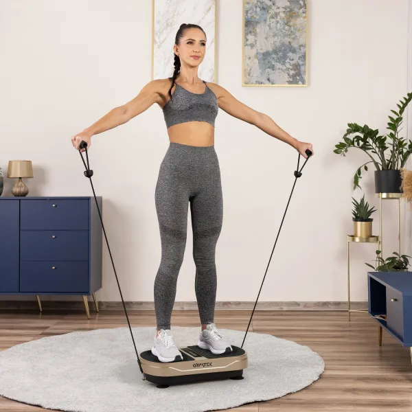 Вібраційна платформа GYMTEK XP300 золотистий