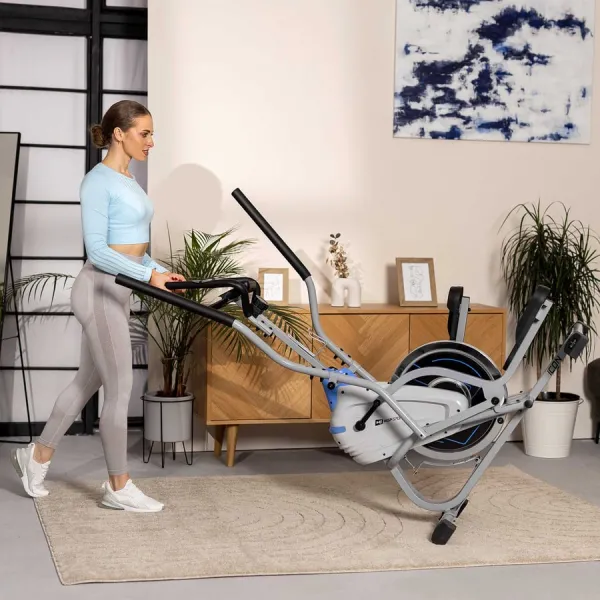 Орбітрек магнітний Hop-Sport HS-400B Icon сріблястий