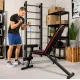 Лавка тренувальна Hop-Sport HS-1030 із фіксатором для ніг