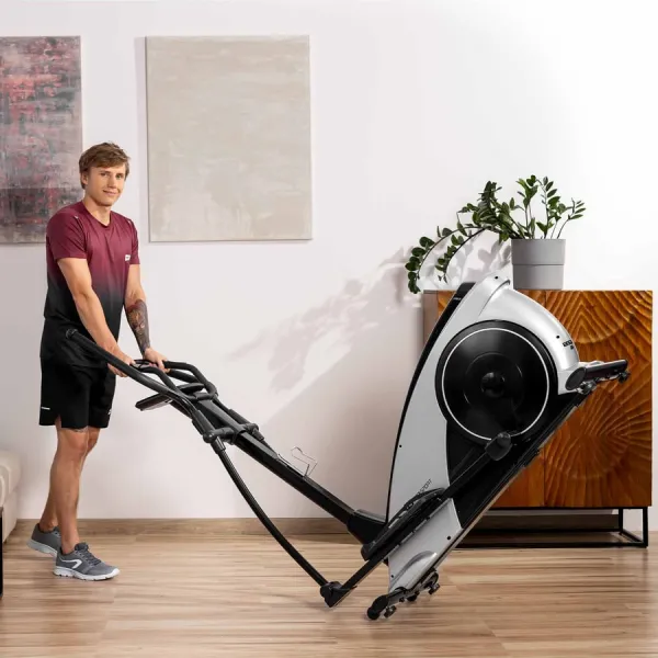 Орбітрек Hop-Sport HS-060C Blaze чорно-срібний iConsole+