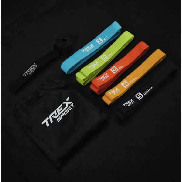 Набір резинок для фітнесу Trex Sport TX-005PBB 5в1 set B