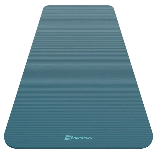 Коврик для йоги Hop-Sport HS-NB016GM NBR 1,5см темний морський