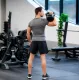 Гиря вінілова Gymtek 10кг чорний