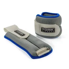Обважнювачі York Fitness Soft для рук і ніг 2х1,5кг сірий