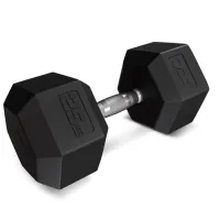 Гантеля шестигранная прорезиненная TX-250RD Trex Sport 25кг