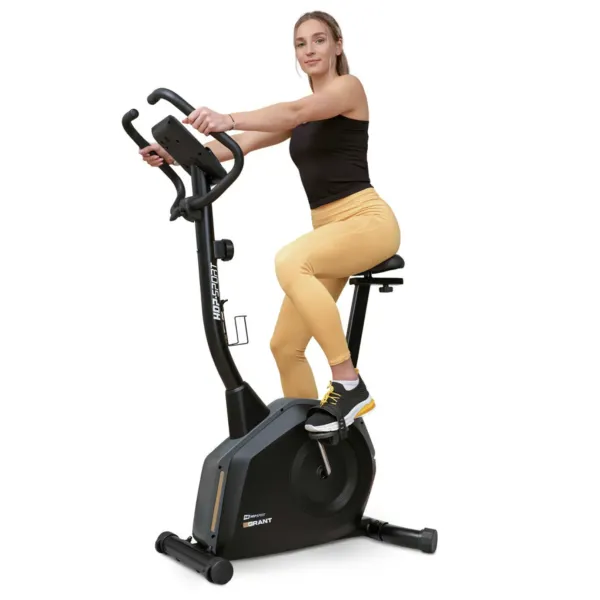 Велотренажер Hop-Sport HS-4000H Grant чорно-золотистий
