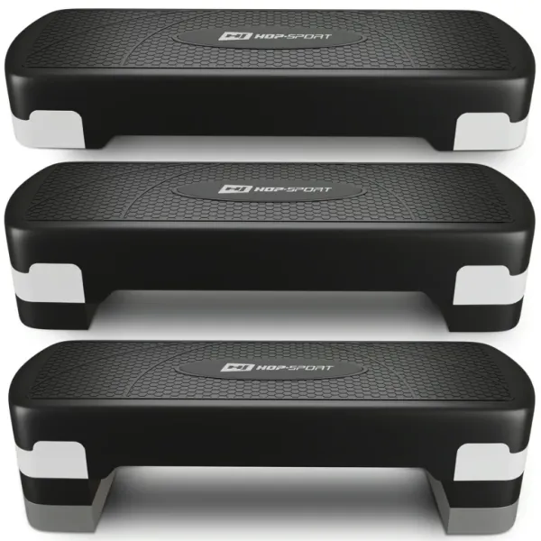 Степ платформа Hop-Sport HS-PP033AS чорно-біла