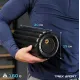 Роллер масажер ребристий Trex Sport TX-030EPR EPP 30см чорний