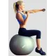 Фітбол York Fitness 75см сірий + насос