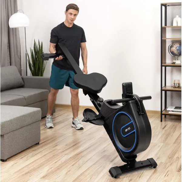 Гребний тренажер Gymtek XR1000 магнітний синій