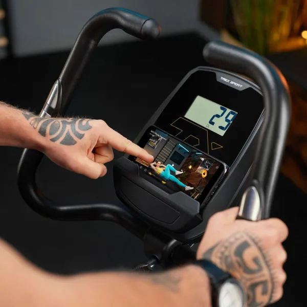 Велотренажер Trex Sport TX-500MB IRON магнітний білий