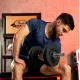 Гантеля композитна Hop-Sport 20кг