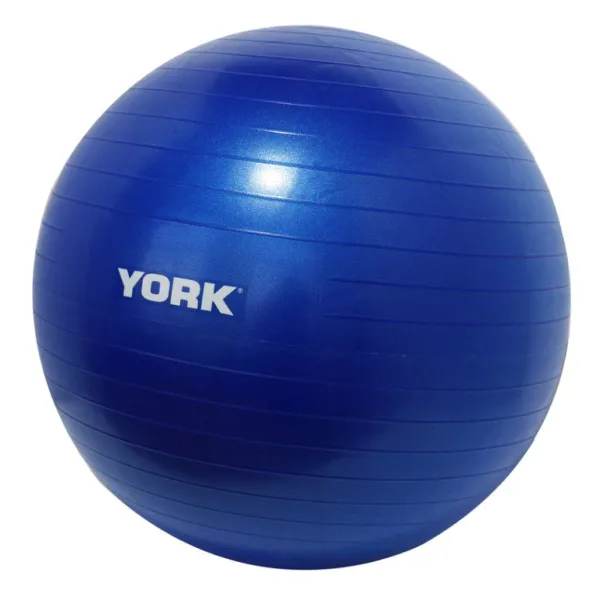 Фитбол York Fitness 65см синий + насос
