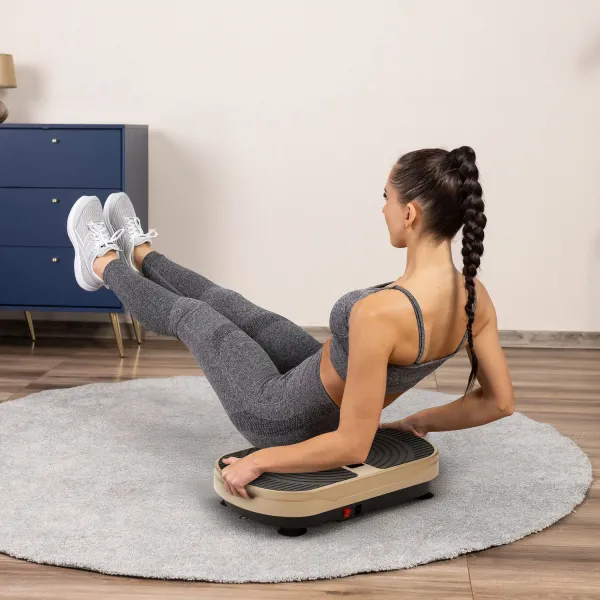 Вібраційна платформа GYMTEK XP300 золотистий