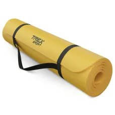 Коврик для йоги Trex Sport TX-019NGM NBR 1см 190х80 желтый