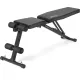 Складана регульована лава для тренувань Gymtek XL400 з еспандерами для дому