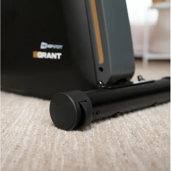 Велотренажер Hop-Sport HS-4000H Grant чорно-золотистий