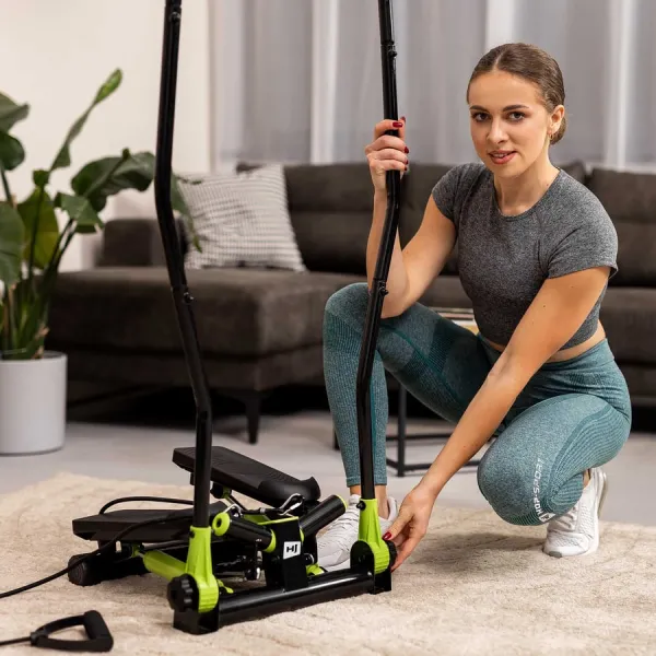 Степпер Hop-Sport HS-045S Slim салатовый