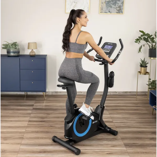 Велотренажер Gymtek XB3000 електромагнітний синій