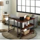 Стіл L-подібний Costway King обертовий в стилі Loft