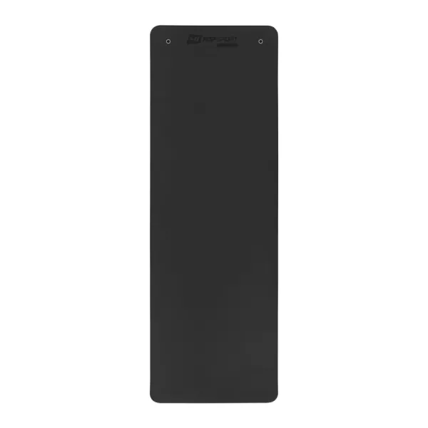 Фитнес-коврик с отверстиями Hop-Sport TPE 0,8см HS-T008GM черный