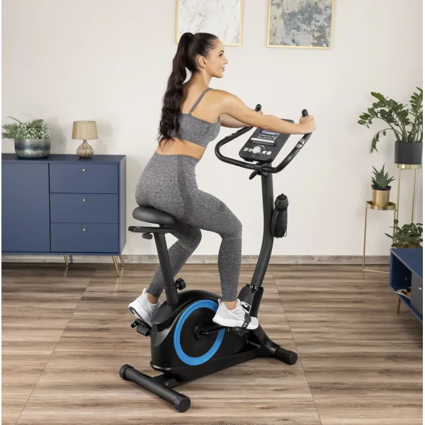 Велотренажер Gymtek XB3000 електромагнітний синій