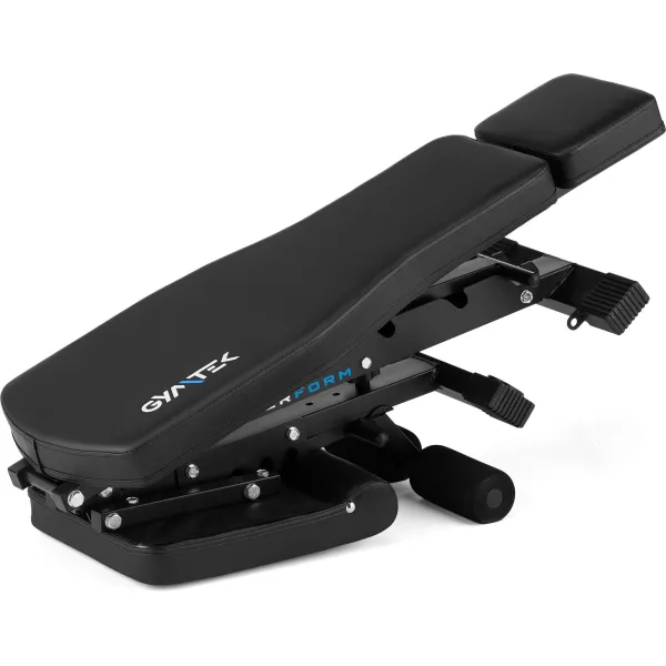Складана регульована лавка для тренувань Gymtek XL500 з еспандерами