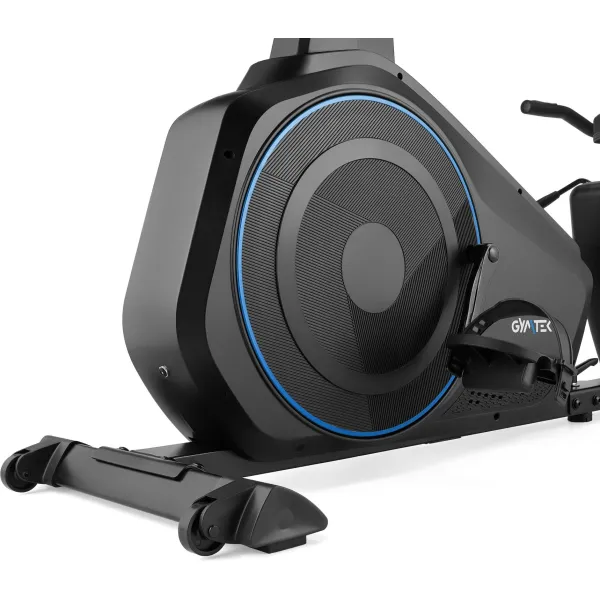 Горизонтальний велотренажер Gymtek XBR6000 електромагнітний синій