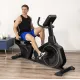 Горизонтальний велотренажер Gymtek XBR6000 електромагнітний золотистий