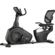 Горизонтальний велотренажер Gymtek XBR6000 електромагнітний золотистий