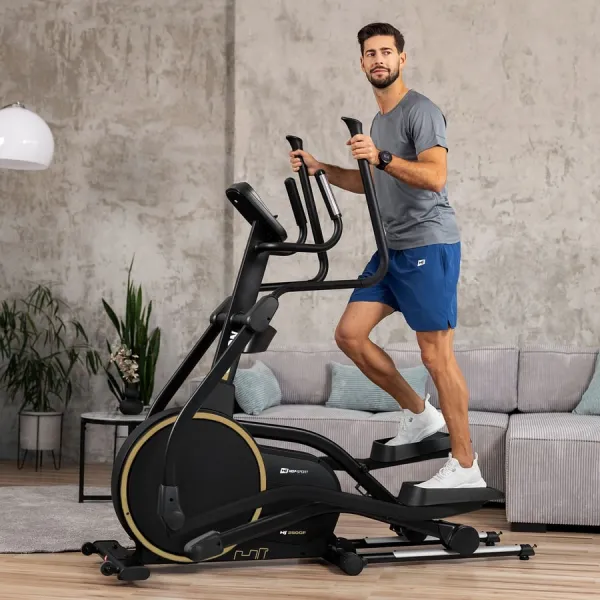 Орбітрек Hop-Sport HS-250CF Jucon чорно-золотистий