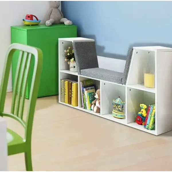 Шафа-органайзер Costway Kinder із подушкою для сидіння