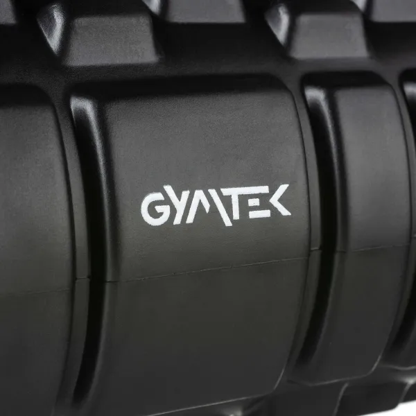 Масажний ролик Gymtek для йоги та фітнесу EVA 33*14см чорний