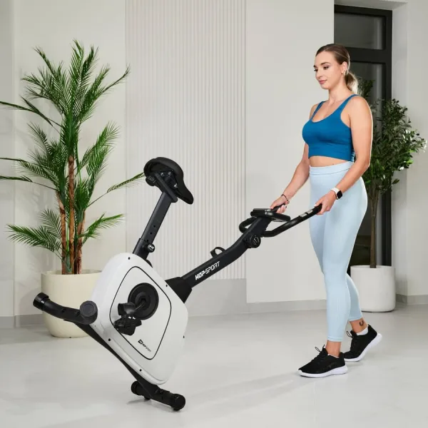 Велотренажер Hop-Sport HS-3000H Nexon магнітний сірий