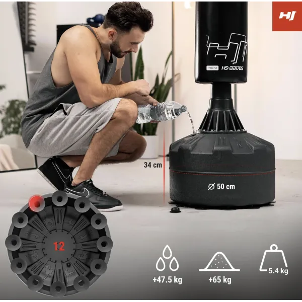Боксерский мешок для пола Hop-Sport HS-BB170S