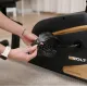 Горизонтальный велотренажер Hop-Sport HS-045L Volt магнитный золотистый