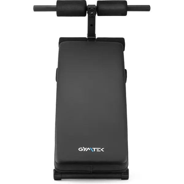 Похила лава для тренувань преса Gymtek XL200 з еспандерами для дому