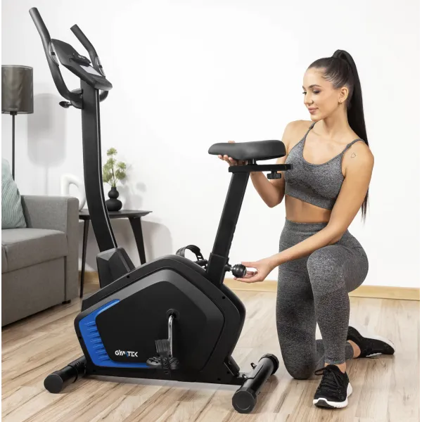 Велотренажер Gymtek XB1800 електромагнітний синій