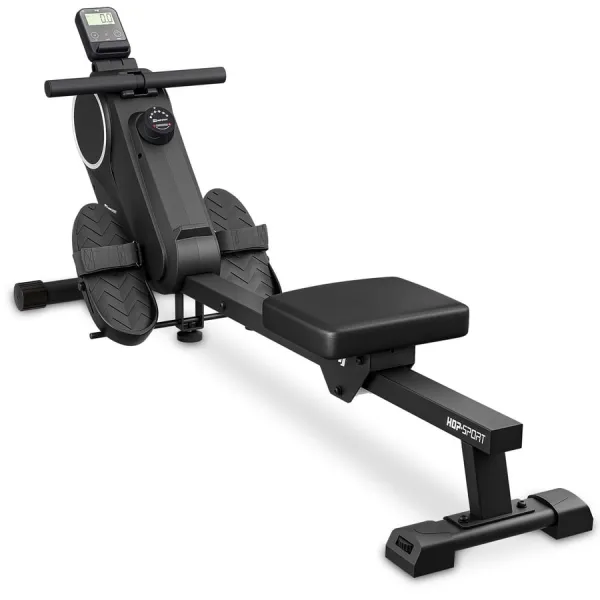 Гребний тренажер Hop-Sport HS-055R Creek магнітний чорний