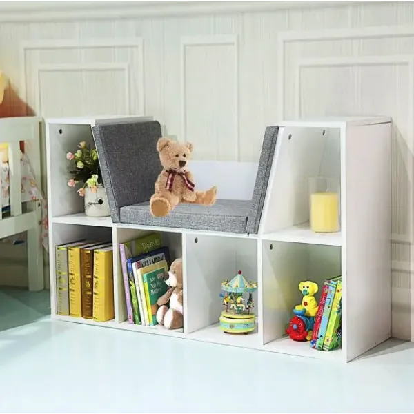 Шафа-органайзер Costway Kinder із подушкою для сидіння